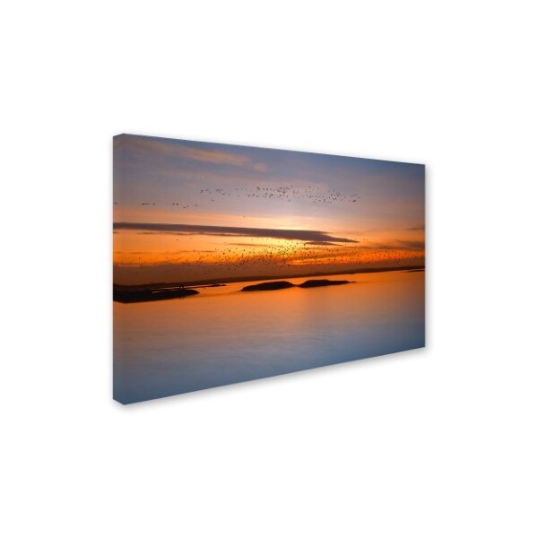 Piotr Krol 'By Sunset' Canvas Art,12x19